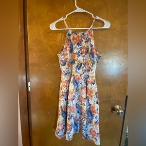 Floral Sleeveless Dress